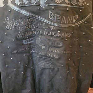 Pelle Pelle black wool Jacket good condition clean 5xl